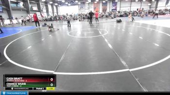 76 lbs Rd# 8- 12:30pm Saturday Final Pool - Cash Bratt, Dynasty Death Row vs Chance Wuhr, Terps Xtreme