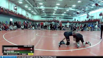 85 lbs Cons. Round 1 - Maverick Hoehn, North Posey Wrestling Club vs Eli Kincaide, Contenders Wrestling Club