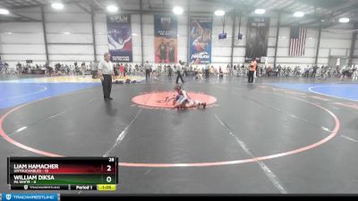 60 lbs Rd# 10- 4:00pm Saturday Final Pool - Liam Hamacher, Untouchables vs William Diksa, PA White