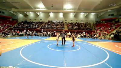 67 lbs Round Of 16 - Mari Gayman, Claremore Wrestling Club vs Oland White, Pryor Tigers