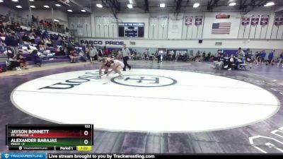 132 lbs Quarters - Alexander Barajas, Pasco vs Jayson Bonnett, Mt. Spokane