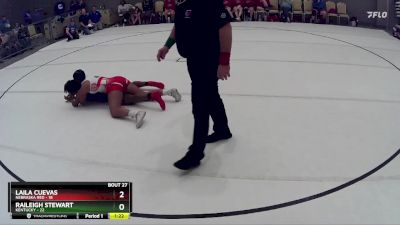 138 lbs Round 7 (8 Team) - Laila Cuevas, Nebraska Red vs Raileigh Stewart, Kentucky