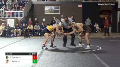 184 lbs Prelims - Owen Brooks, Drexel vs Chris Weiler, Lehigh