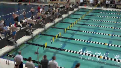 Purdue Invite, Men 100 Fly B Final