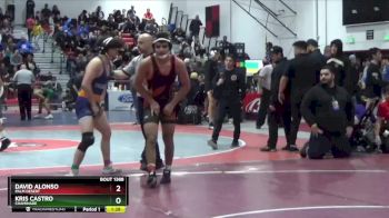 160 lbs 1st Place Match - Kris Castro, Chaminade vs David Alonso, Palm Desert