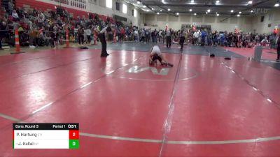 80 lbs Cons. Round 3 - Julia Kallal, New Prague vs Paisley Hartung, Stillwater