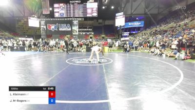 126 lbs Rnd Of 32 - Layne Kleimann, Utah vs Jj McComas-Rogers, Oklahoma