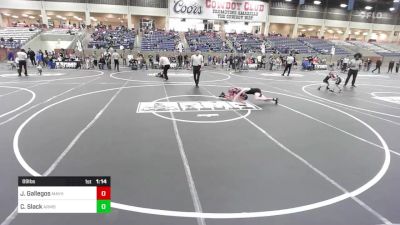 89 lbs Rr Rnd 2 - Joseph Gallegos, Mayhem vs Clay Slack, Armstrong County Wr Ac