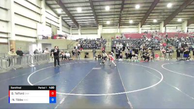 63 lbs Semifinal - Nikolai Tibbs, Ravage Wrestling Club vs Daxton Telford, Sanderson Wrestling Academy