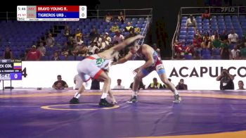 57 kg Semifinal - Roman Bravo-Young, MEX vs Oscar Tigreros, COL