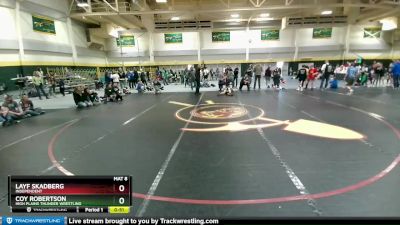 70 lbs 2nd Place Match - Coy Robertson, High Plains Thunder Wrestling vs Layf Skadberg, Independent