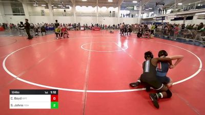 124 lbs Round Of 16 - Caydon Boyd, Riptide WC vs Solomon Johns, Fisheye WC