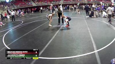 90 lbs Cons. Round 4 - Ryker Wegner, Arlington vs Captain Carbaugh, Bennington Wrestling Club