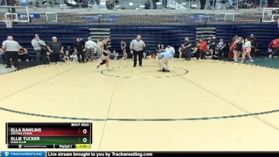 126 lbs Round 3 - Ella Rawlins, Owyhee Storm vs Ellie Tucker, Kuna Klub