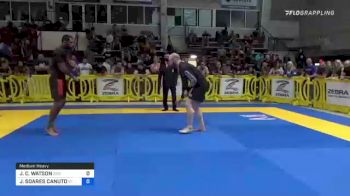 JOSEPH C. WATSON vs JAIME SOARES CANUTO 2021 Pan IBJJF Jiu-Jitsu No-Gi Championship