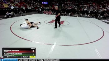 D1-215 lbs 1st Place Match - Aeoden Sinclair, Milton vs Garett Kawczynski, Port Washington