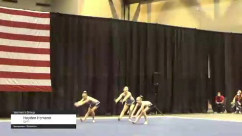 Hayden Homann - Women's Group, CATT - 2021 USA Gymnastics Championships