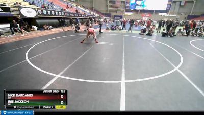 126 lbs Champ. Round 2 - Irie Jackson, WI vs Nick Dardanes, CO