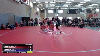 195 lbs 1st Place Match - Carson Gooley, Fighting Squirrels WC vs Drake Wood, Sugar Salem Wrestling