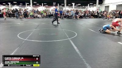 100 lbs Round 3 (8 Team) - Zane Messiter, Terps Xpress vs Curtis Cubbage Jr., Terps East Coast Elite