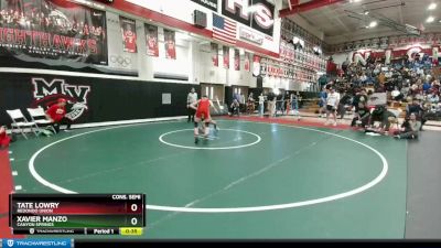 106 lbs Cons. Semi - Tate Lowry, Redondo Union vs Xavier Manzo, Canyon Springs