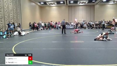 88 lbs Semifinal - Landon Lantry, Hotshots vs Evan Ferratt, Coachella Valley WC