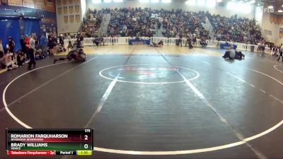 175 lbs Quarterfinal - Brady Williams, Venice vs Romarion Farquharson, Riverview (Riverview)