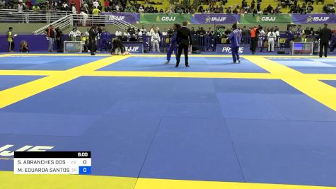 MARIA EDUARDA SANTOS BITENCOURT vs SOPHIA ABRANCHES DOS SANTOS 2024 Brasileiro Jiu-Jitsu IBJJF