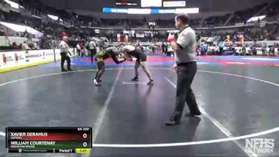 6A 220 lbs Champ. Round 1 - William Courtenay, Mountain Brook vs Xavier Deramus, Oxford