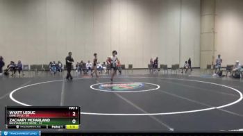 123 lbs Round 5 (6 Team) - Zachary Mcfarland, Backyard Boyz White vs Wyatt Leduc, Kame Style