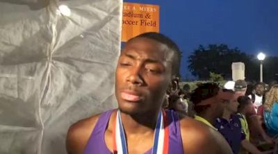 Michael Stigler Canyon 4A 300H champ 2011 Texas UIL State Finals