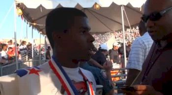 Jaylon Hicks GP North Shore 5A 100 champ 2011 Texas UIL Finals