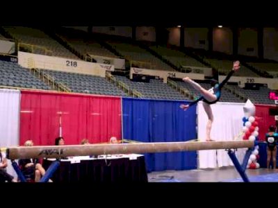 Beam - Nicole Medvitz 2011 JR D JO National Beam Champion 9.7