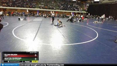 74 lbs Champ. Round 1 - Elijah Bilden, Iowa vs Boston Burrows, Moen Wrestling Academy