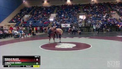 3 - 175 lbs Cons. Semi - Ronald Black, Heritage HS (Lynchburg) vs Christian Gordy, Lafayette