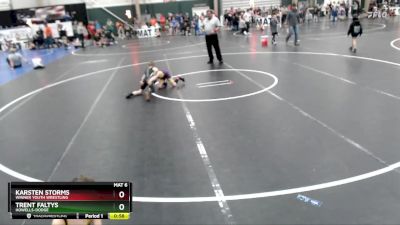 67 lbs Cons. Round 2 - Trent Faltys, Howells-Dodge vs Karsten Storms, Winner Youth Wrestling