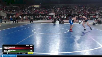 160 lbs Cons. Round 2 - Skyler Lloyd, Timberline vs Keelan Dennis, Bend Senior