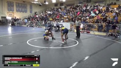 105 lbs Cons. Round 3 - Naima Ochoa, Gahr vs Ximena Gonzalez, Anaheim