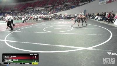 6A-126 lbs Cons. Semi - Wyatt Stahl, Oregon City vs Warren Cook, Forest Grove