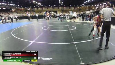 106 lbs Cons. Round 4 - Barrett Clayton, Jefferson vs Teequavius Mills, Mill Creek