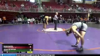132 lbs Round 1 (8 Team) - Kash Bates, Lincoln Southwest vs Kyan McArtor, Gretna