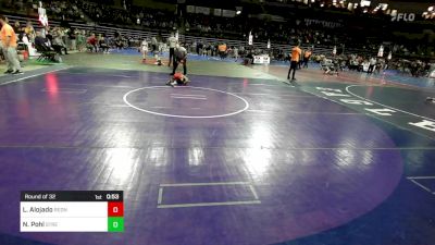 45 lbs Round Of 32 - Leo Alojado, RedNose Wrestling School vs Nate Pohl, Streaks Wrestling Club