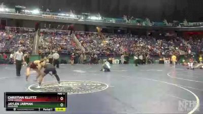 3A 138 lbs Cons. Round 1 - Christian Kluttz, Jesse Carson vs Jaylen Jarman, Havelock