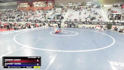 39 lbs Semifinal - Timmery Condit, CO vs Daphney Gomez, AZ