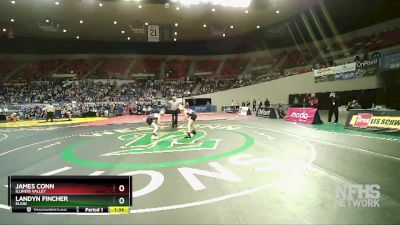 2A/1A-106 1st Place Match - James Conn, Illinois Valley vs Landyn Fincher, Elgin