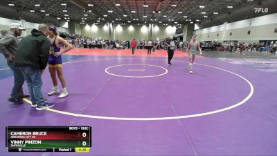 132C Cons. Round 3 - Vinny Pinzon, Smithville vs Cameron Bruce, Arkansas City HS