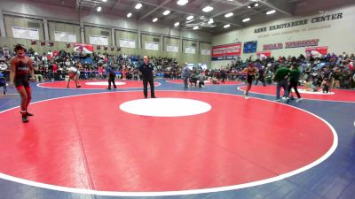 122 lbs Round Of 16 - Noe Cisneros, Arvin vs Leo Maestas, Clovis West