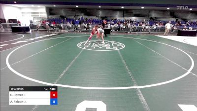 112 lbs Consolation - Gabriella Gomez, IL vs Anaya Falcon, CA