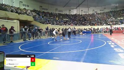 128 lbs Round Of 128 - Esiah King, Wilson-Henryetta vs Jesiah Mason, CowTown Elite