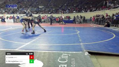 92 lbs Consi Of 8 #1 - Jack Lucas, Sapulpa vs Slate Stringfellow, D3 Wrestling Cluib